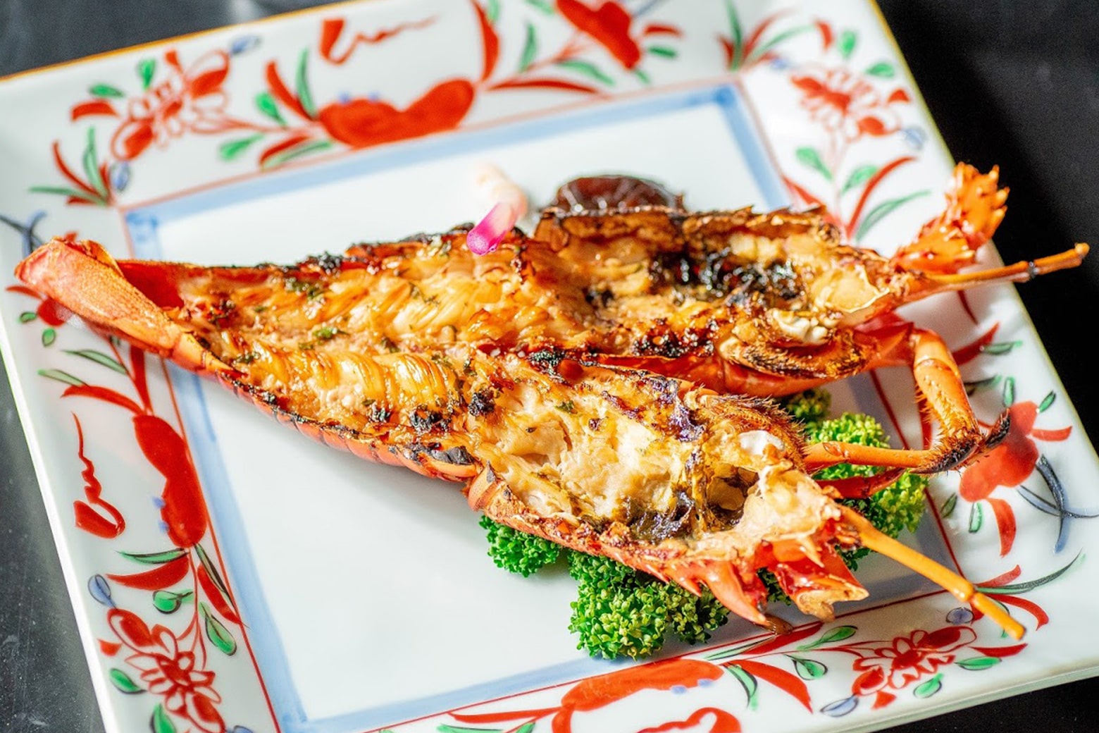 Japanese Spiny Lobster Grilled in the Shell