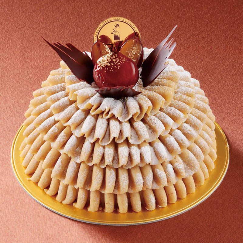 蒸し栗モンブラン