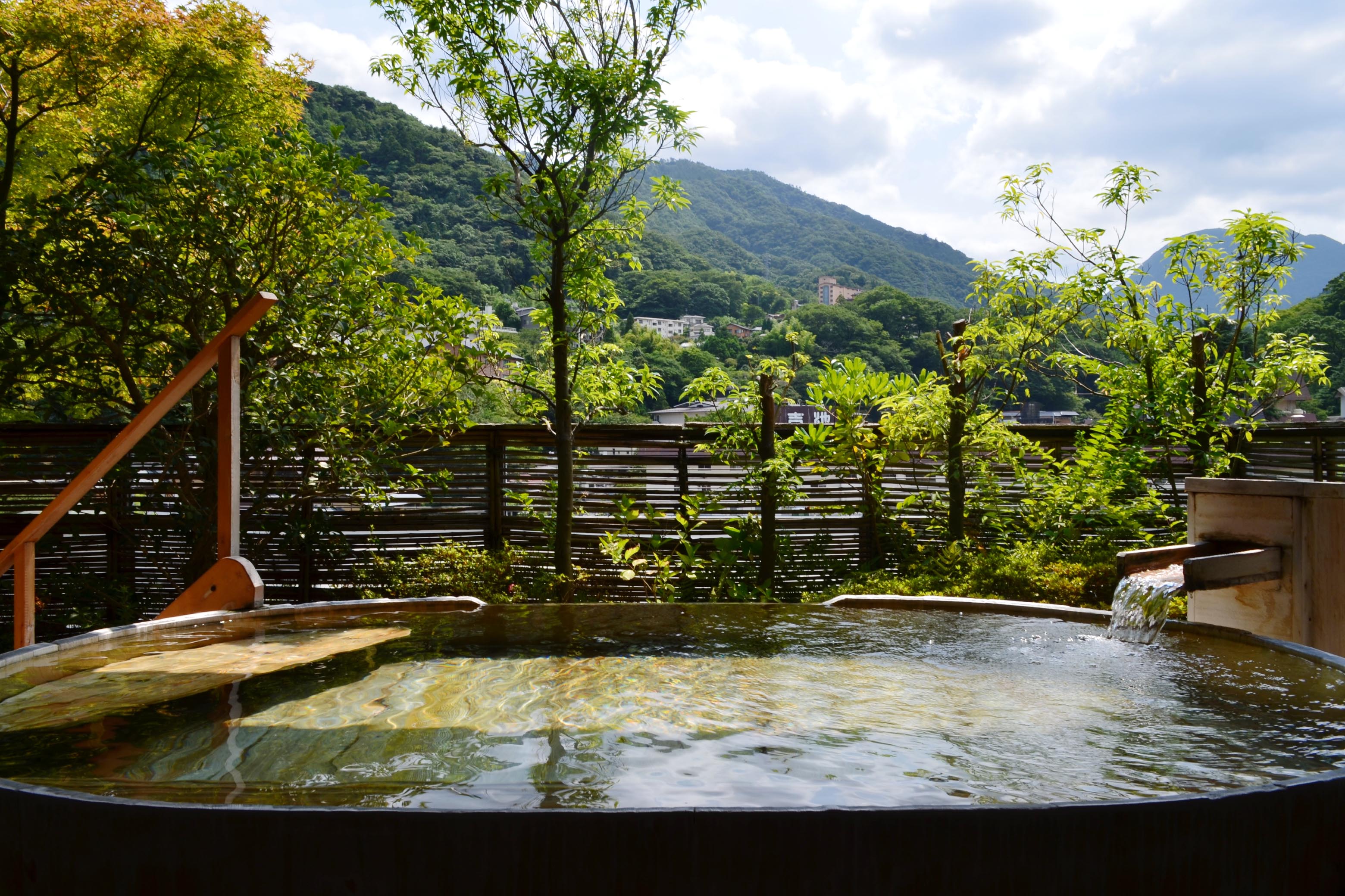 Hanami no Yu (flower viewing bath)